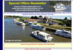 October 2018 Newsletter scrfeenshot